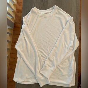Abercrombie & Fitch size S white long sleeve top